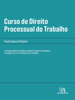cover image of Curso Direito Processual do Trabalho